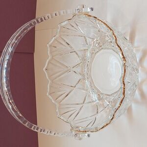 Vintage Mikasa Hampshire Gold 6.5" Fruit/Dessert Basket